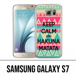Custodia Samsung Galaxy S7 - Mantieni la calma Hakuna Mattata