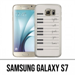 Coque Samsung Galaxy S7  - Light Guide Home