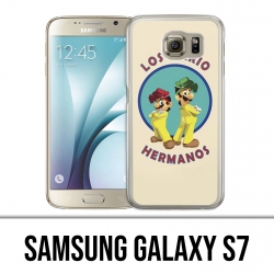 Samsung Galaxy S7 Hülle - Los Mario Hermanos
