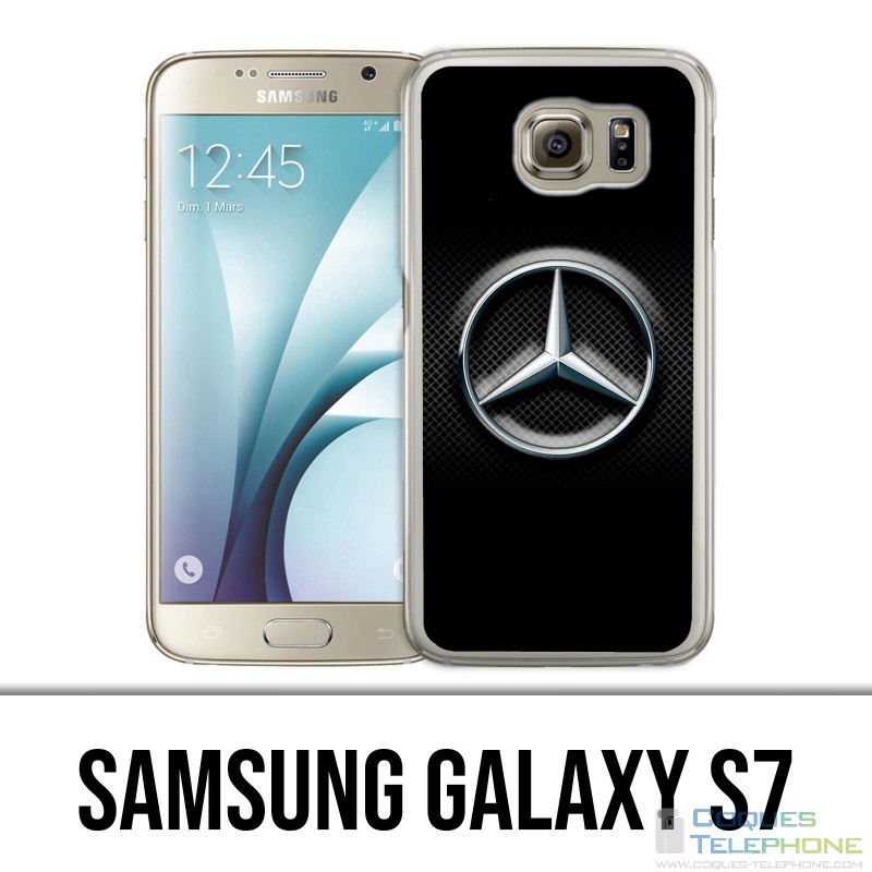 Coque Samsung Galaxy S7  - Mercedes Logo