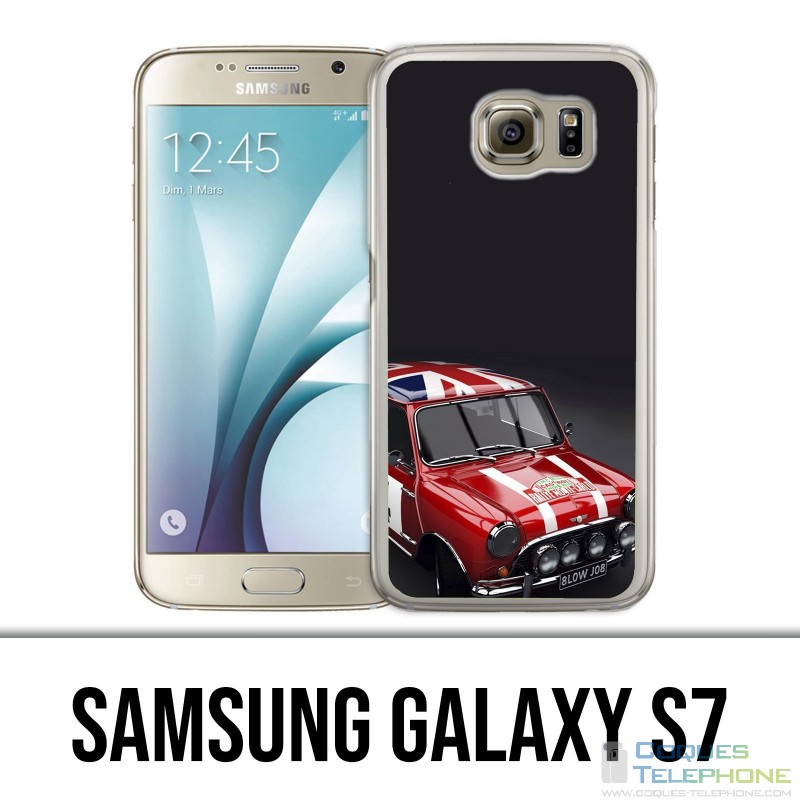 Samsung Galaxy S7 Hülle - Mini Cooper
