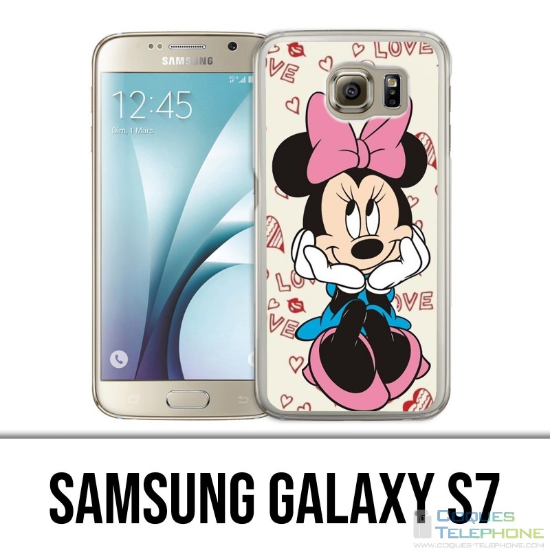 Carcasa Samsung Galaxy S7 - Minnie Love