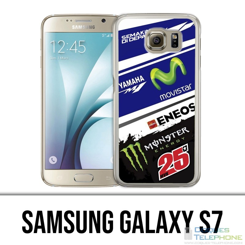 Carcasa Samsung Galaxy S7 - Motogp M1 25 Vinales