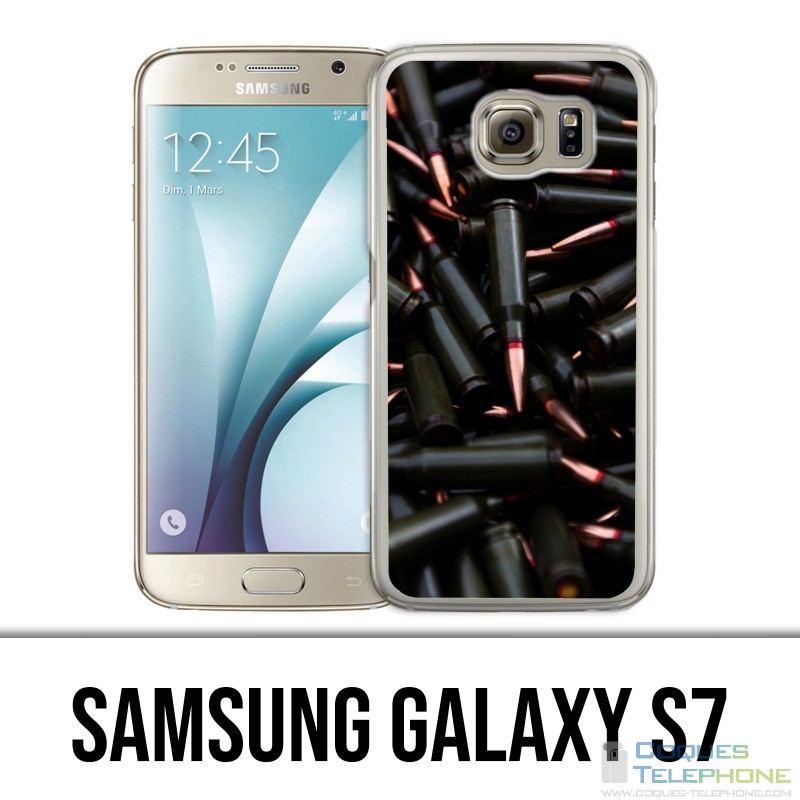 Coque Samsung Galaxy S7 - Munition Black