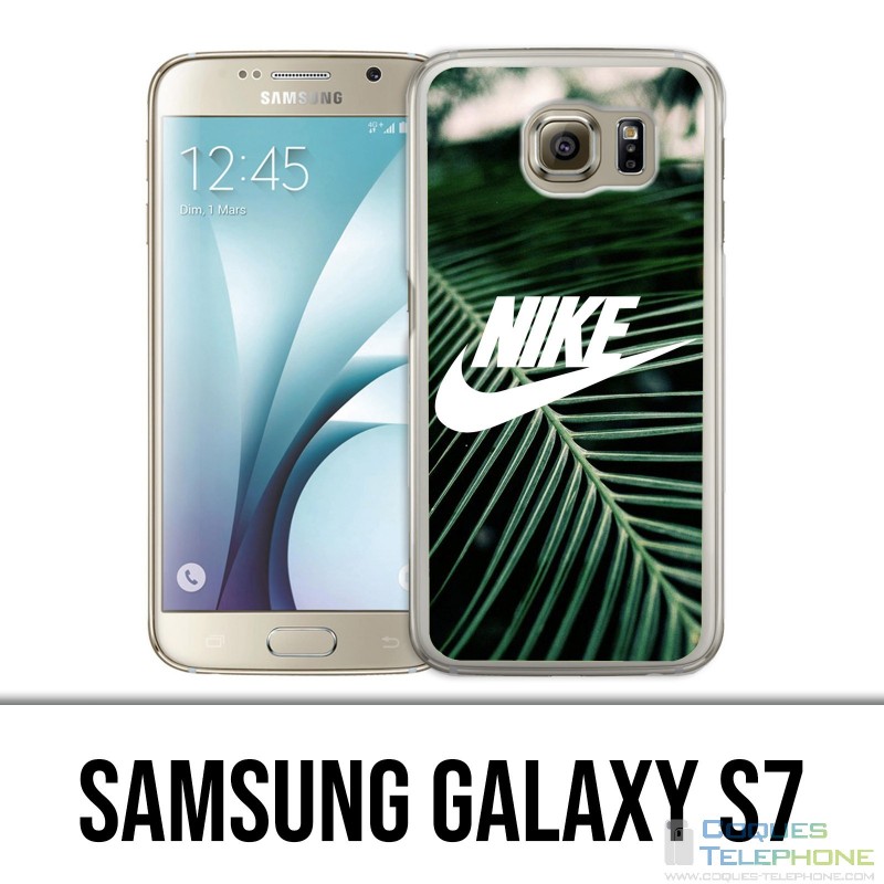 Coque Samsung Galaxy S7  - Nike Logo Palmier