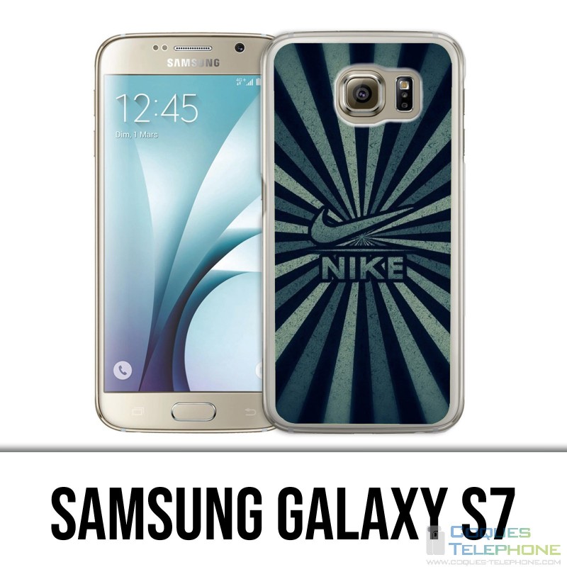 Custodia Samsung Galaxy S7 - Logo vintage Nike