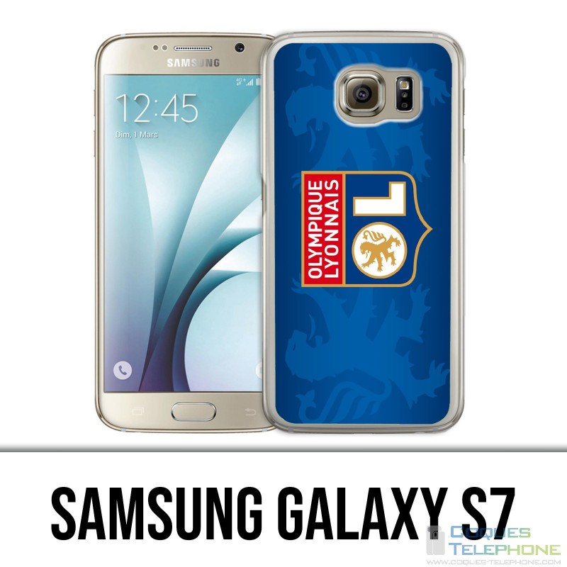 Samsung Galaxy S7 Hülle - Ol Lyon Fußball