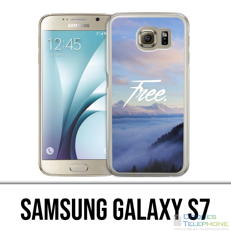 Coque Samsung Galaxy S7 - Paysage Montagne Free