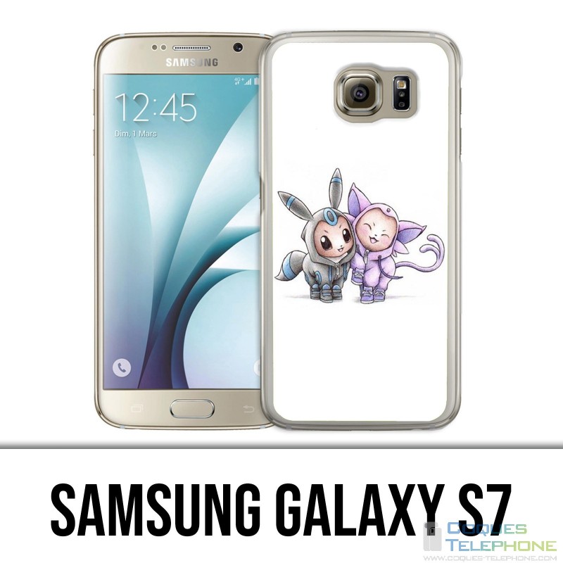 Coque Samsung Galaxy S7  - Pokémon bébé Mentali Noctali