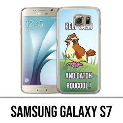 Samsung Galaxy S7 Case - Pokémon Go Catch Roucool