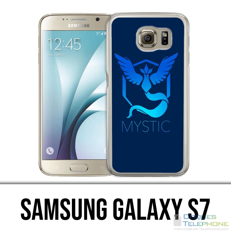 Coque Samsung Galaxy S7  - Pokémon Go Tema Bleue