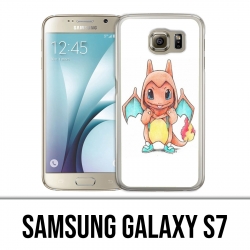 Samsung Galaxy S7 Hülle - Baby Pokémon Salameche