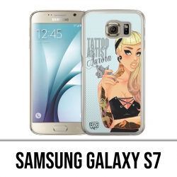 Coque Samsung Galaxy S7  - Princesse Aurore Artiste