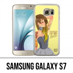 Coque Samsung Galaxy S7  - Princesse Belle Gothique