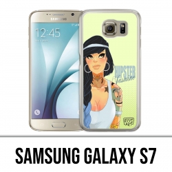 Samsung Galaxy S7 Hülle - Disney Princess Jasmine Hipster