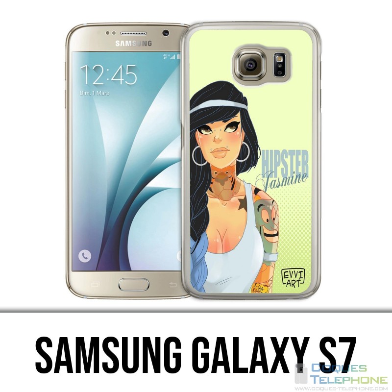 Custodia Samsung Galaxy S7 - Disney Princess Jasmine Hipster