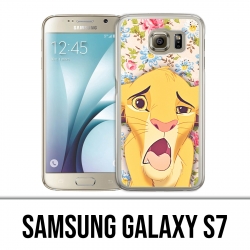 Carcasa Samsung Galaxy S7 - Lion King Simba Grimace