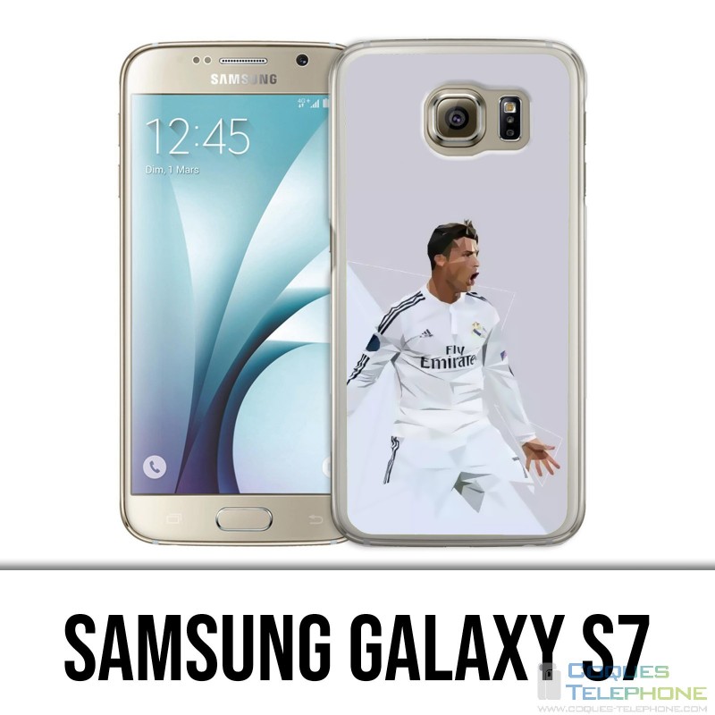 Samsung Galaxy S7 Hülle - Ronaldo