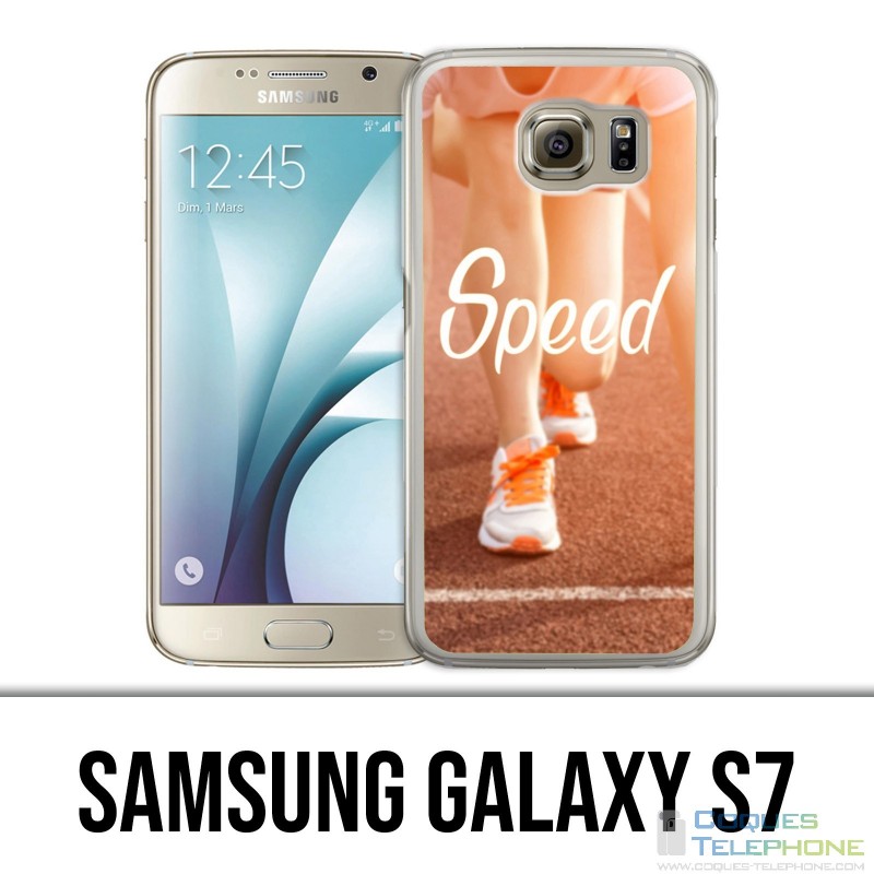 Coque Samsung Galaxy S7 - Speed Running