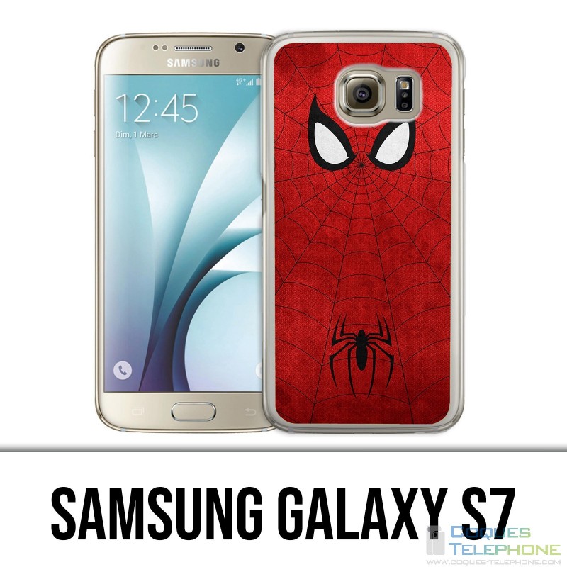 Carcasa Samsung Galaxy S7 - Spiderman Art Design