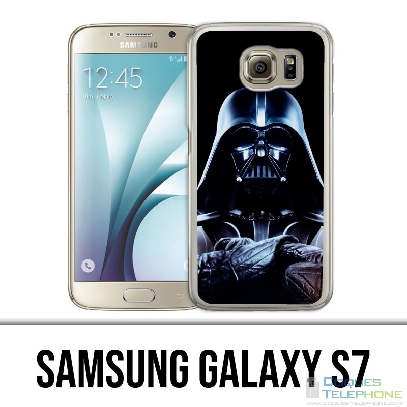 Samsung Galaxy S7 Hülle - Star Wars Darth Vader Helm