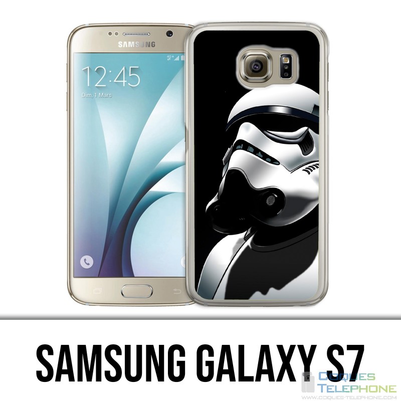 Coque Samsung Galaxy S7  - Stormtrooper Ciel