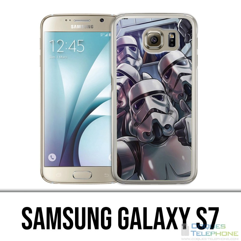 Samsung Galaxy S7 Hülle - Stormtrooper