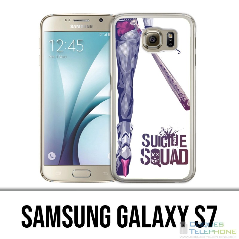 Funda Samsung Galaxy S7 - Suicide Squad Leg Harley Quinn