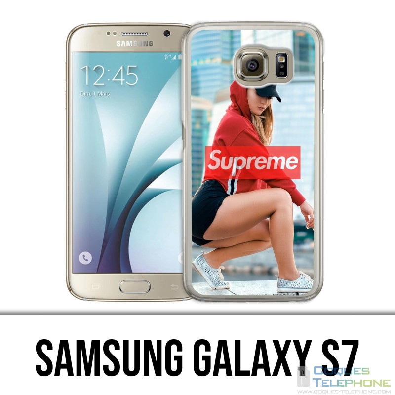 Carcasa Samsung Galaxy S7 - Supreme Girl Volver