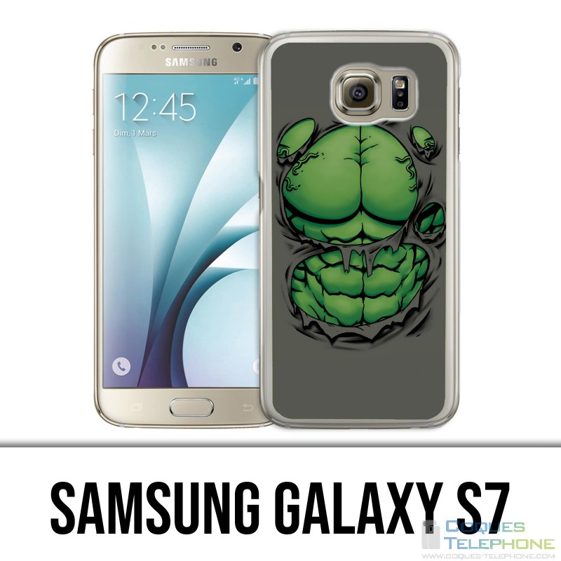 Funda Samsung Galaxy S7 - Torso Hulk