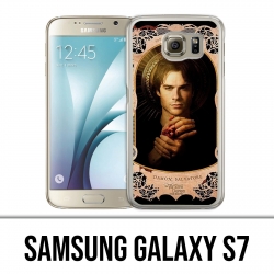 Samsung Galaxy S7 Hülle - Vampire Diaries Damon