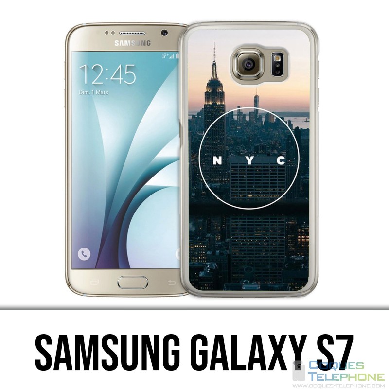 Coque Samsung Galaxy S7  - Ville Nyc New Yock