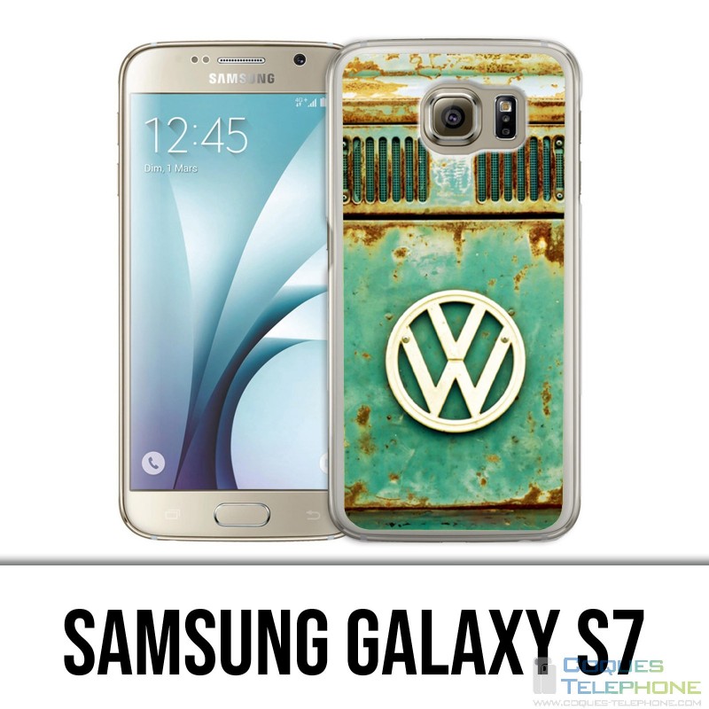 Coque Samsung Galaxy S7  - Vw Vintage Logo