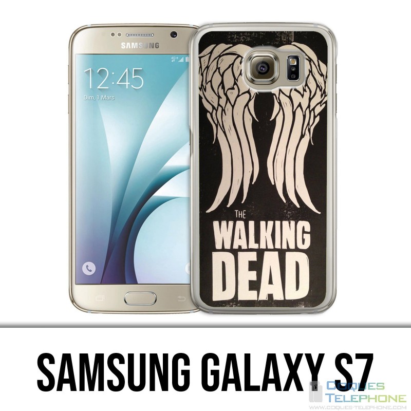 Coque Samsung Galaxy S7  - Walking Dead Ailes Daryl