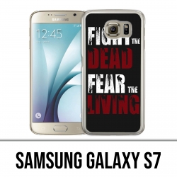 Custodia Samsung Galaxy S7 - Walking Dead Fight The Dead Fear The Living