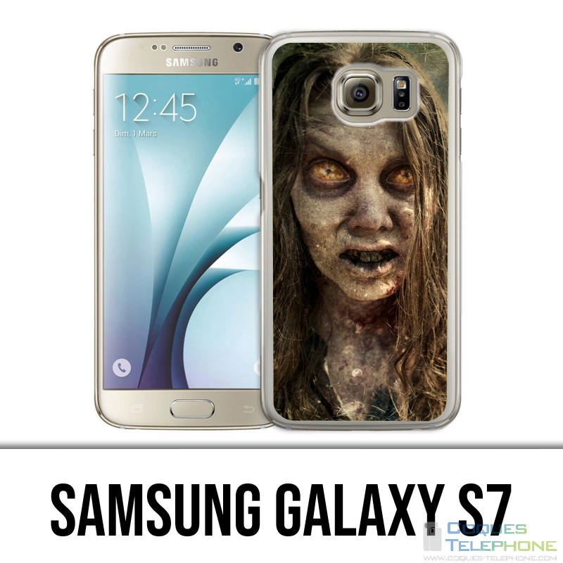 Carcasa Samsung Galaxy S7 - Walking Dead Scary