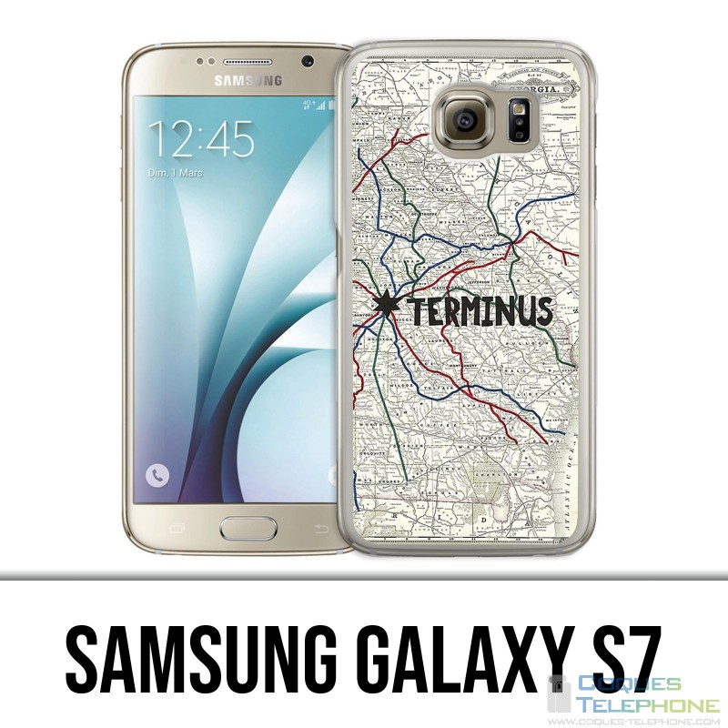 Samsung Galaxy S7 Hülle - Walking Dead Terminus