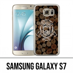 Samsung Galaxy S7 Hülle - Wood Life