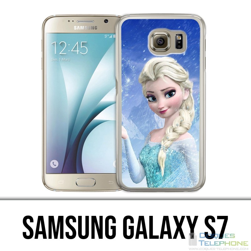 Coque Samsung Galaxy S7  - Reine Des Neiges Elsa Et Anna