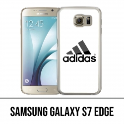 Custodia edge Samsung Galaxy S7 - Logo Adidas bianco