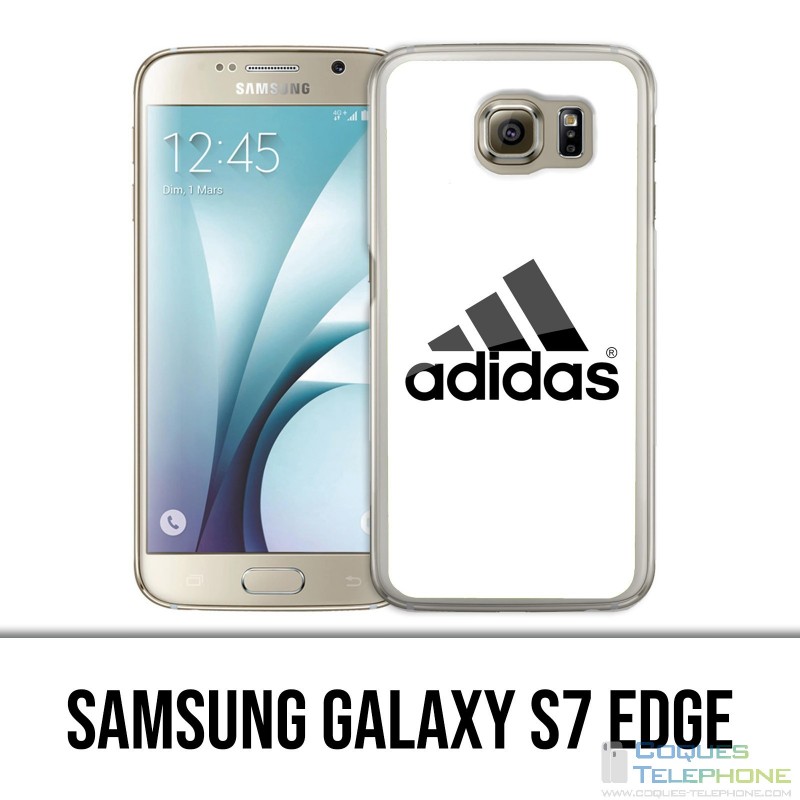 Funda Samsung Galaxy S7 edge - Adidas Logo White