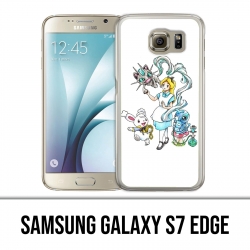 Samsung Galaxy S7 Edge Hülle - Alice im Wunderland Pokemon