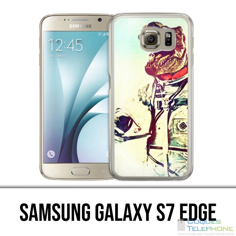 Custodia edge Samsung Galaxy S7 - Animal Astronaut Dinosaur