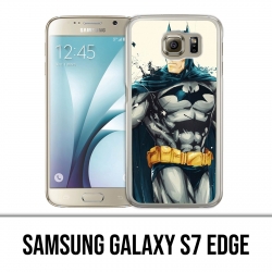 Custodia per Samsung Galaxy S7 Edge - Batman Paint Art