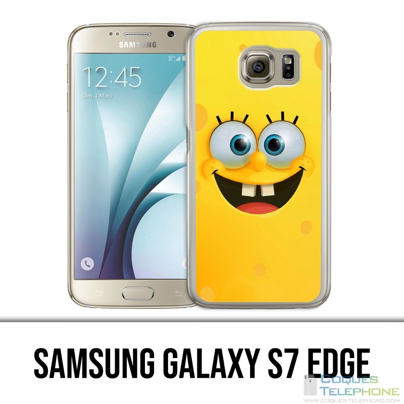 Samsung Galaxy S7 Edge Hülle - SpongeBob Spectacles