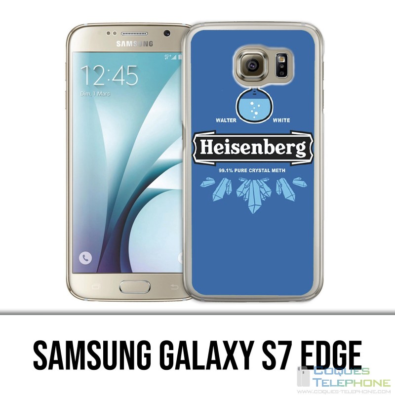 Custodia Samsung Galaxy S7 Edge - Logo Braeking Bad Heisenberg