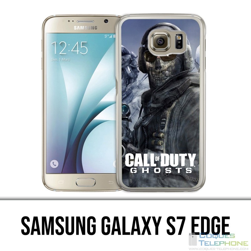 Custodia per Samsung Galaxy S7 Edge - Logo Call Of Duty Ghosts