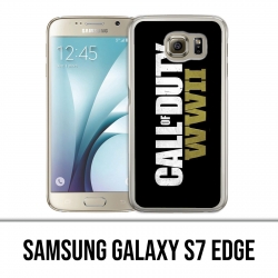 Custodia Samsung Galaxy S7 Edge - Logo Call Of Duty Ww2