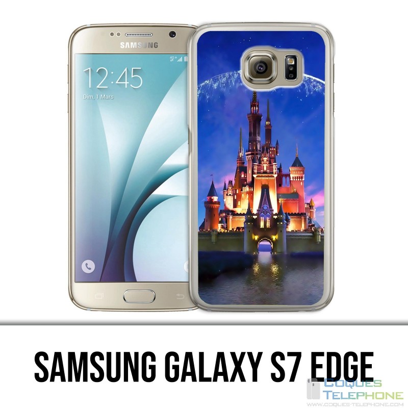 Coque Samsung Galaxy S7 EDGE - Chateau Disneyland