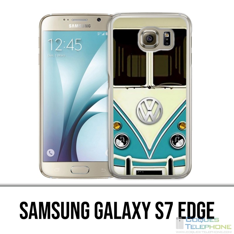 Carcasa Samsung Galaxy S7 edge - Volkswagen Vintage Vw Combi